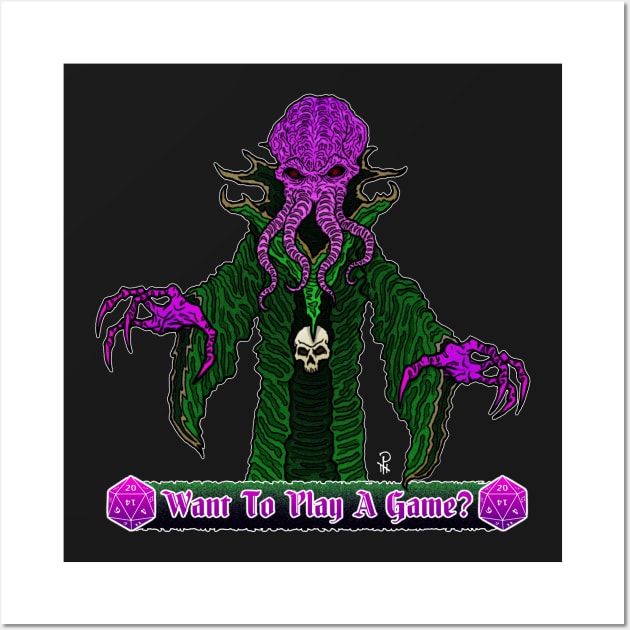 Azhmodai - Illithid Wall Art by azhmodai